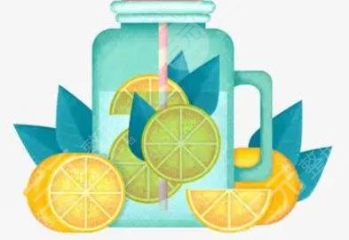 柠檬泡水喝